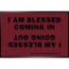 Picture of Doormat - I Am Blessed Coming And Going